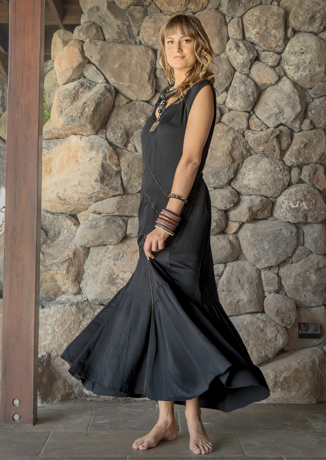 Sahara dress Black