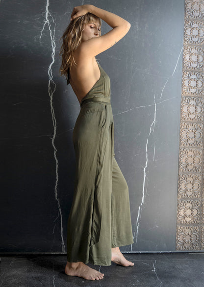 Dune Drifter Jumpsuit Olive