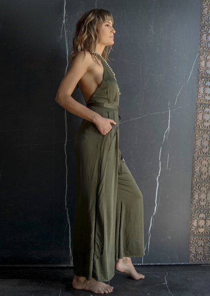 Dune Drifter Jumpsuit Olive