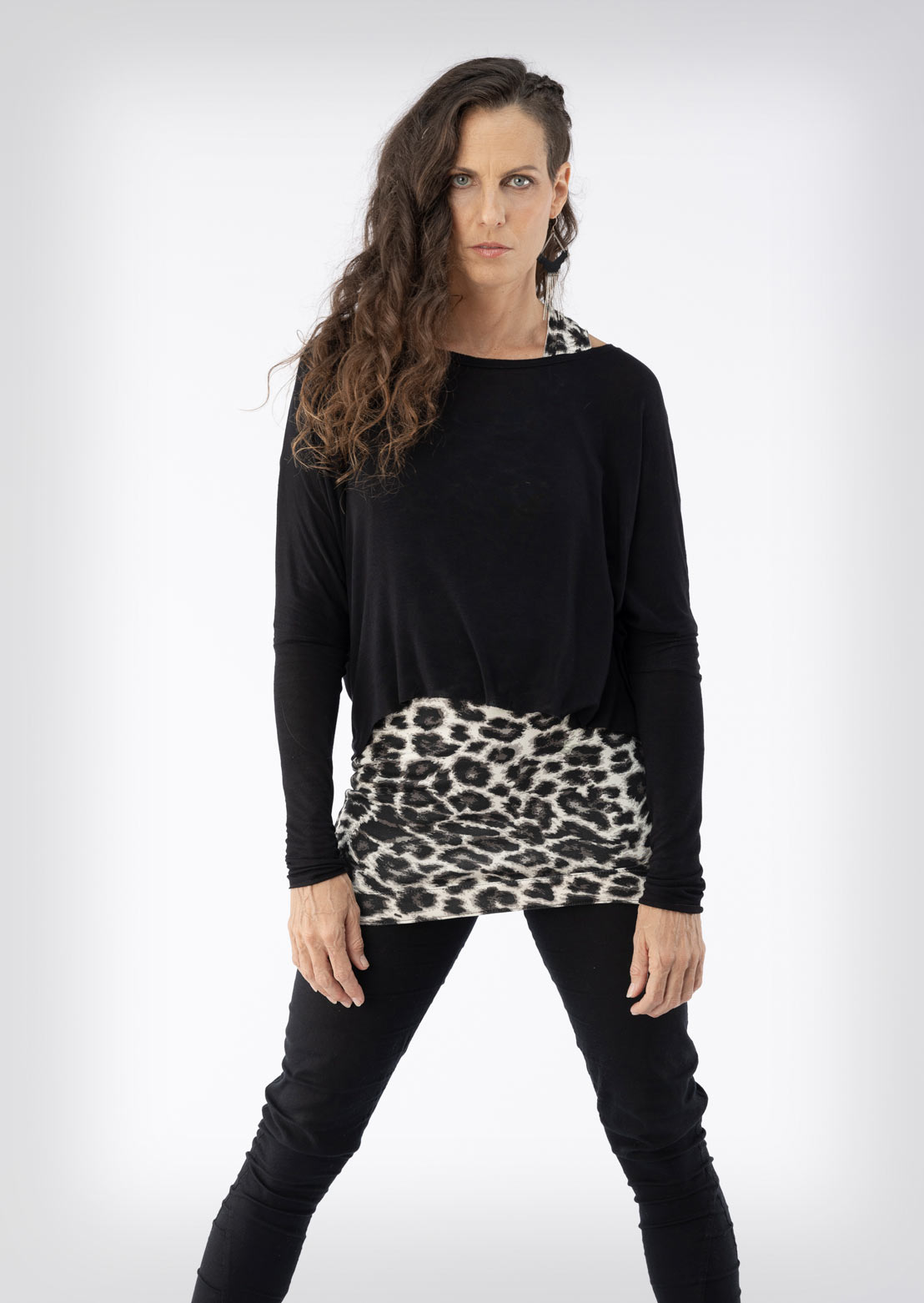 Leopard tunic
