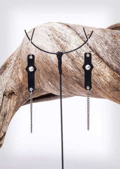 Link Earrings – Sustainable minimalist luxury eco-friendly women's jewelry by Revtal Atelier
