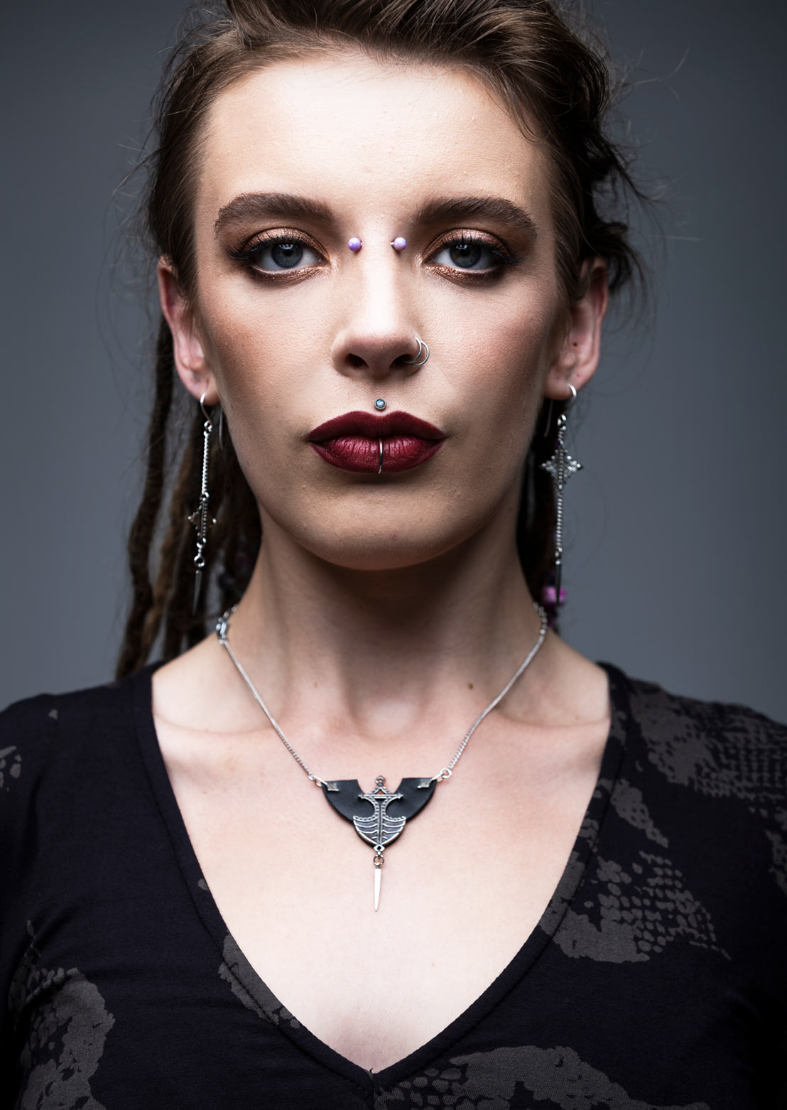 Nubian Twin Earrings – Ethical minimalist sustainable luxury women's statement jewelry by Revtal Atelier
