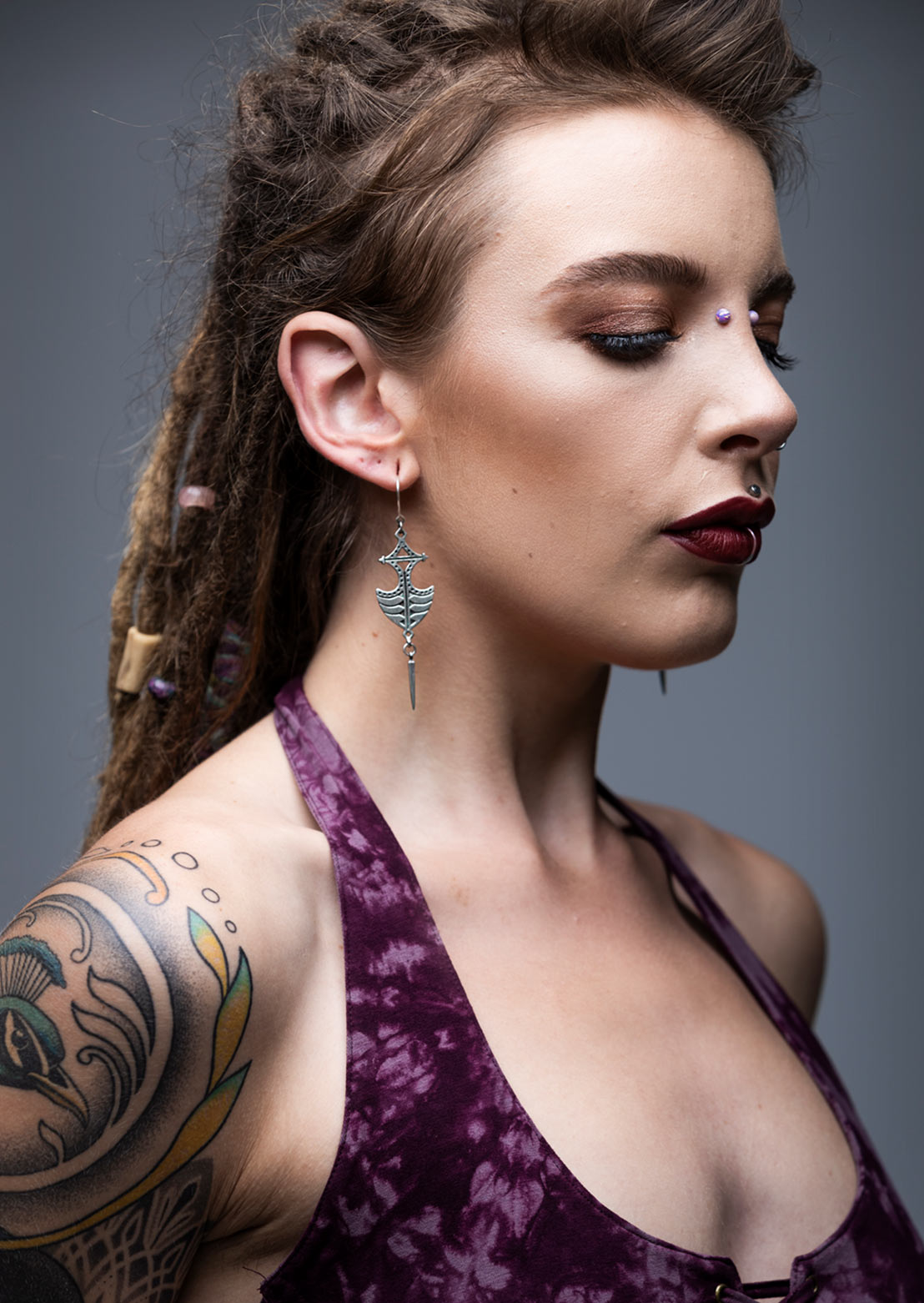 RitualLink Earrings – Sustainable minimalist luxury women's earrings by Revtal Atelier
