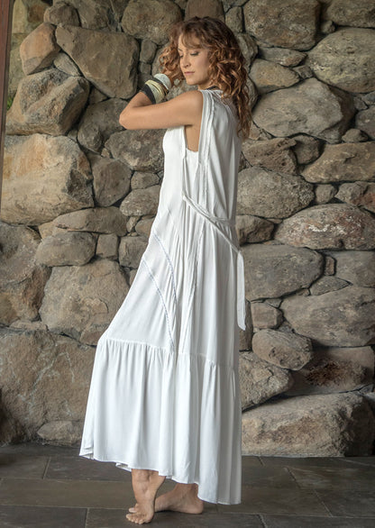 <img src="placeholder-image.jpg" alt="Sahara Dress White - Elegant and Versatile Fashion Piece for Stylish Women in Australia" />
