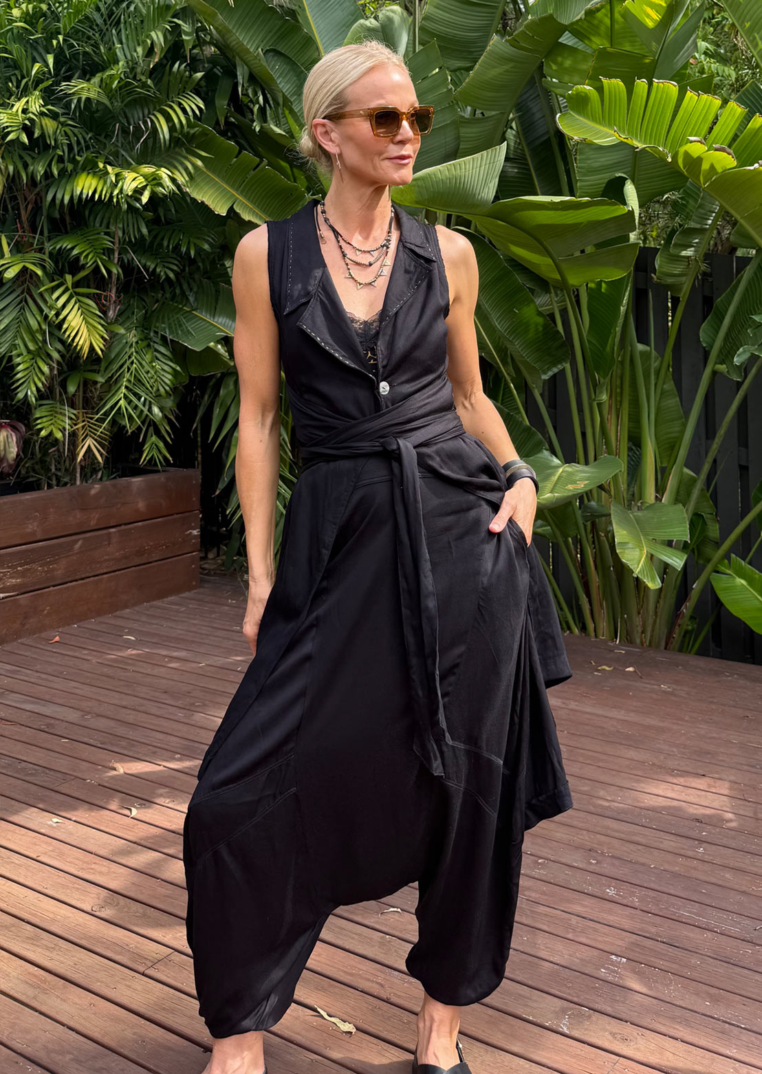Shodō Long Vest
