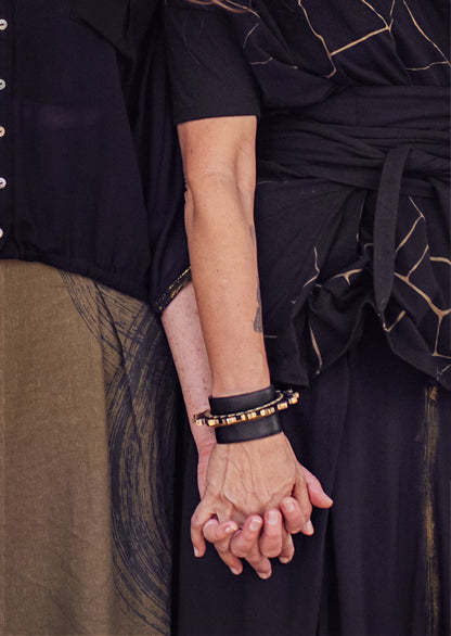 Tribal disc cuff