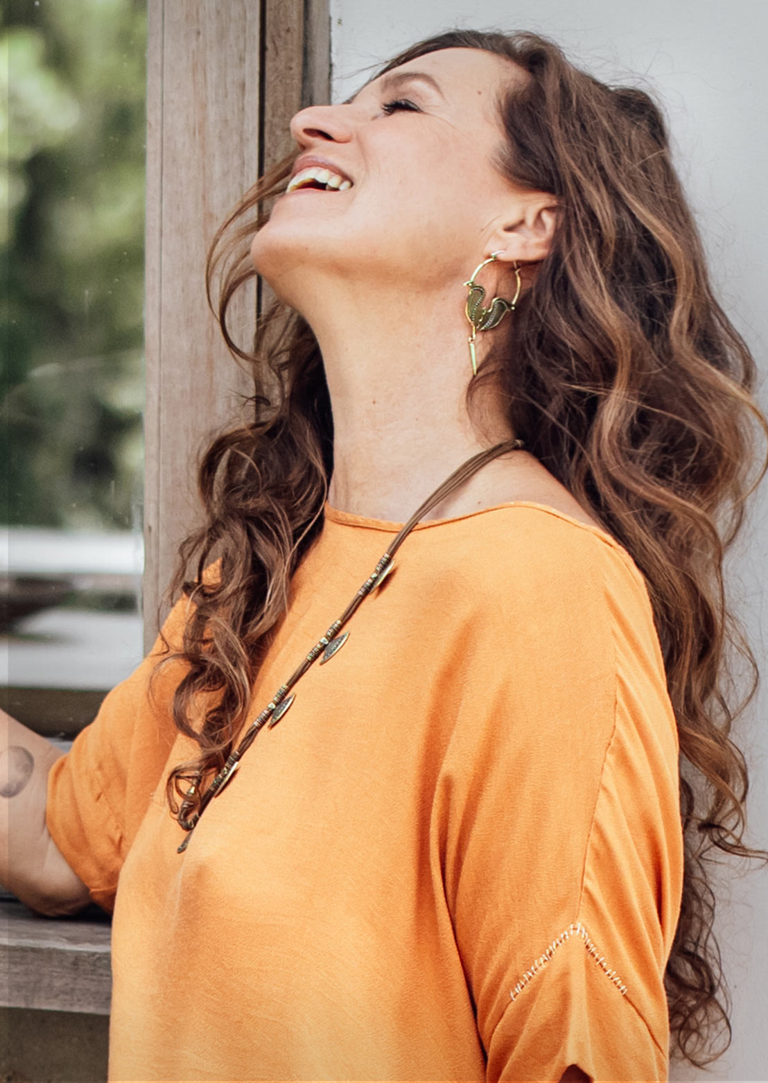 Twin bird earrings
