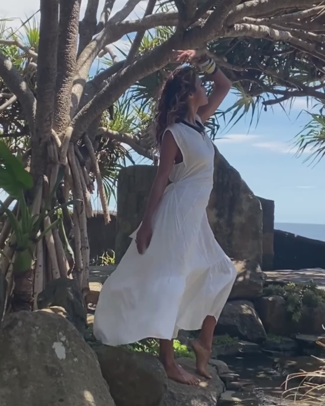 <img src="placeholder-image.jpg" alt="Sahara Dress White - Elegant and Versatile Fashion Piece for Stylish Women in Australia" />
